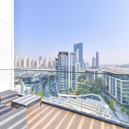 Luxe 3 Bedroom Oceanfront Apartment In The Heart Of Bluewaters Island Dubai Esterno foto