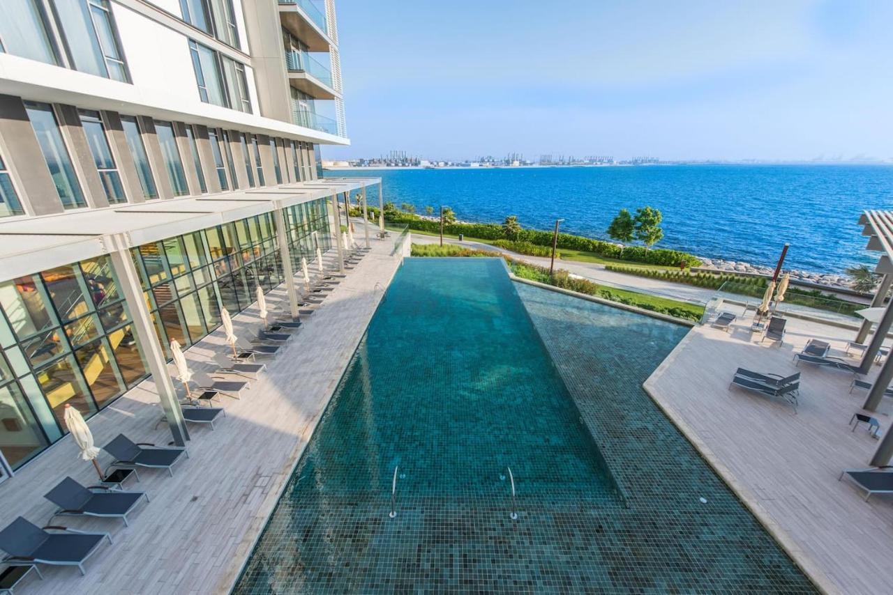 Luxe 3 Bedroom Oceanfront Apartment In The Heart Of Bluewaters Island Dubai Esterno foto