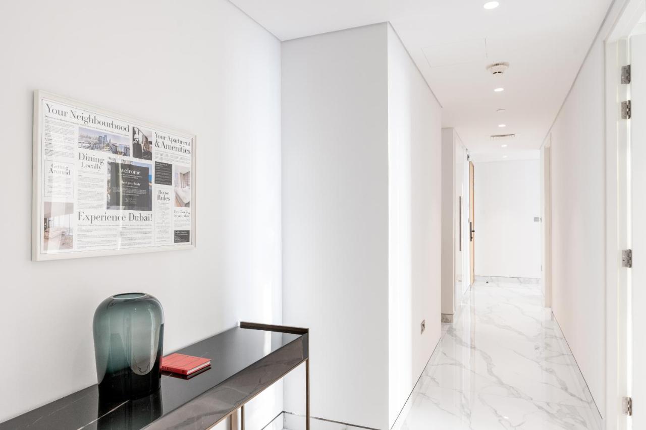 Luxe 3 Bedroom Oceanfront Apartment In The Heart Of Bluewaters Island Dubai Esterno foto