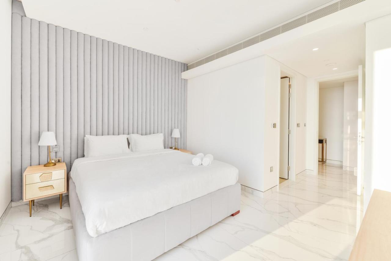 Luxe 3 Bedroom Oceanfront Apartment In The Heart Of Bluewaters Island Dubai Esterno foto