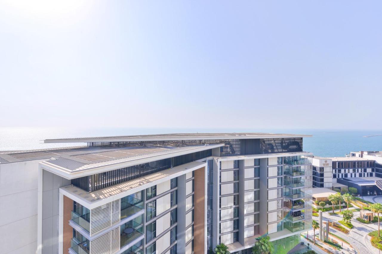 Luxe 3 Bedroom Oceanfront Apartment In The Heart Of Bluewaters Island Dubai Esterno foto